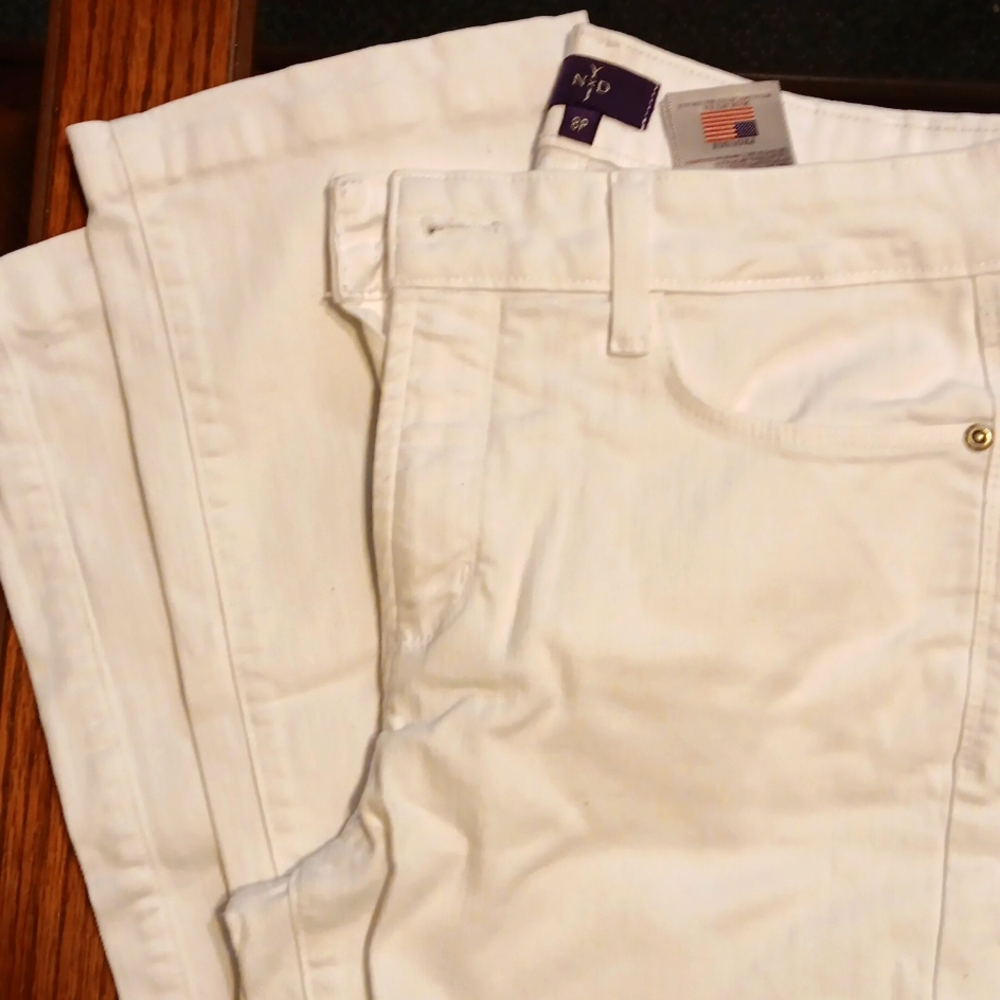 Maryland white straight pants